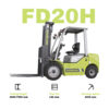 Xe nâng Dầu 2 tấn Zoomlion FD20H