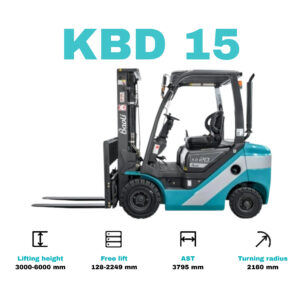 Xe Nâng Dầu 1.5 tấn Baoli KBD 15