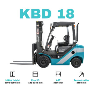 Xe Nâng Dầu 1.8 tấn Baoli KBD 18