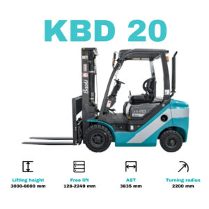 Xe Nâng Dầu 2 tấn Baoli KBD 20