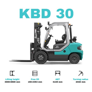 Xe Nâng Dầu 3 tấn Baoli KBD 30