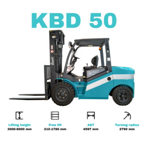 Xe Nâng Dầu 5 tấn Baoli KBD 50S
