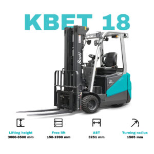 Xe Nâng Điện 1.8 tấn Baoli KBET 18 Li