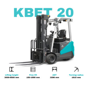 Xe Nâng Điện 2 Tấn Baoli KBET 20 Li
