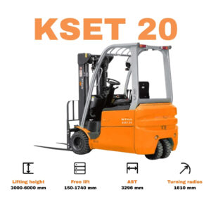 Xe Nâng Điện 3 Bánh STILL KSET 20 Tải Trọng 2.0 Tấn