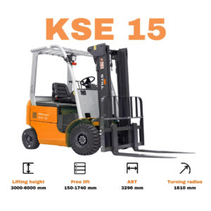 Xe Nâng Điện STILL KSE 15 Tải Trọng 1.5 Tấn