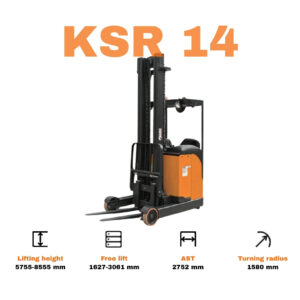 STILL KSR 14 – Xe Nâng Reach Truck Điện 1.4 Tấn