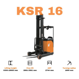 STILL KSR 16 – Xe Nâng Reach Truck Điện 1.6 Tấn