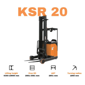 STILL KSR 20 – Xe Nâng Reach Truck Điện 2.0 Tấn
