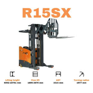 Xe Nâng STILL R15SX Reach Truck Double-Deep 1,5 Tấn