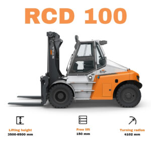 Xe Nâng Dầu Hạng Nặng 10 Tấn STILL RCD 100