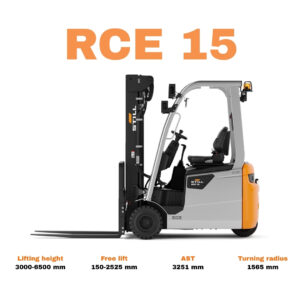Xe Nâng Điện 3 Bánh 1.5 Tấn STILL RCE 15