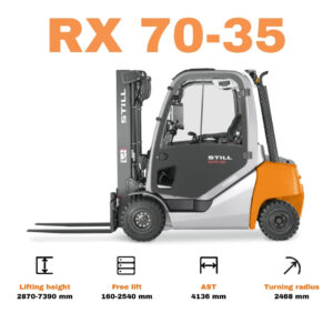 Xe Nâng Dầu 3.5 Tấn STILL RX 70-35