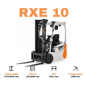 Xe Nâng Điện 3 Bánh STILL RXE 10 Tải Trọng 1 Tấn