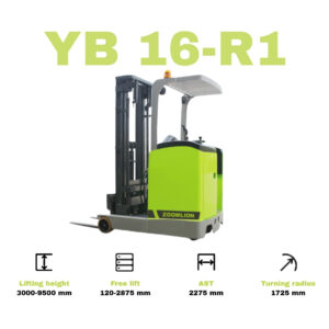 Xe Nâng Reachtruck Zoomlion YB16-R1 Tải Trọng 1.6 Tấn