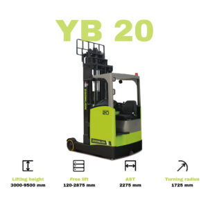 Xe Nâng Reachtruck Zoomlion YB20-S1/SA2 Tải Trọng 2.0 Tấn