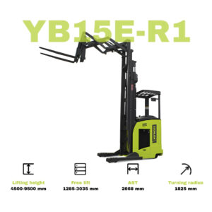 Xe Nâng Reachtruck Zoomlion YB15E-R1 Tải Trọng 1.5 Tấn
